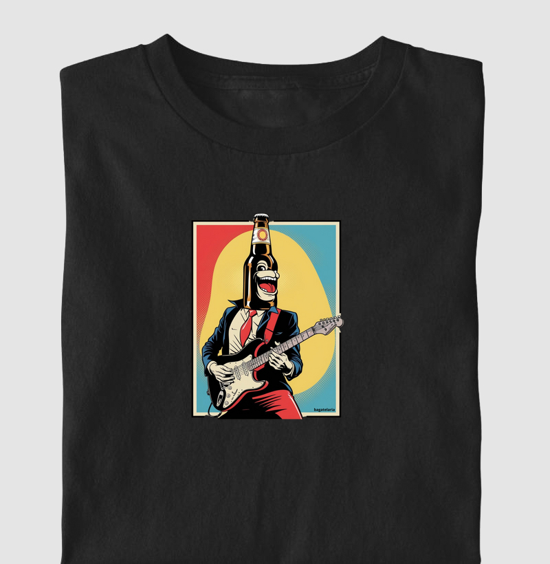 Guitarra cabeça de cerveja