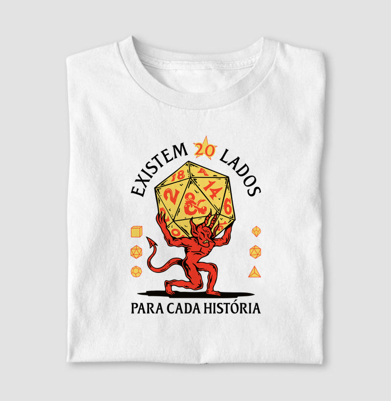 EXISTEM 20 LADOS PARA CADA HISTÓRIA