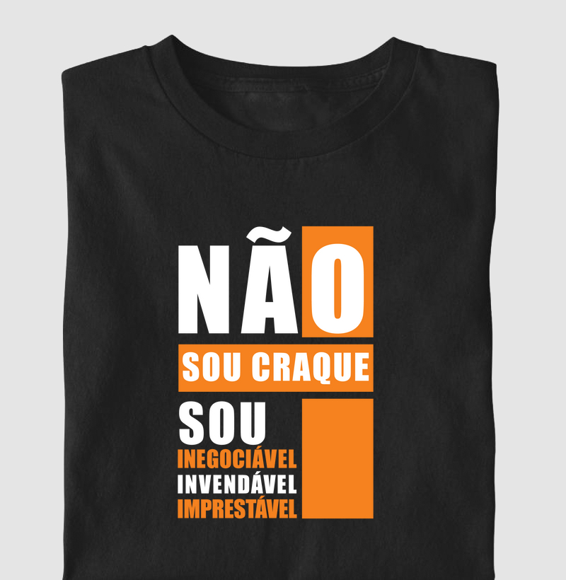 Camisa Cor - Não sou craque