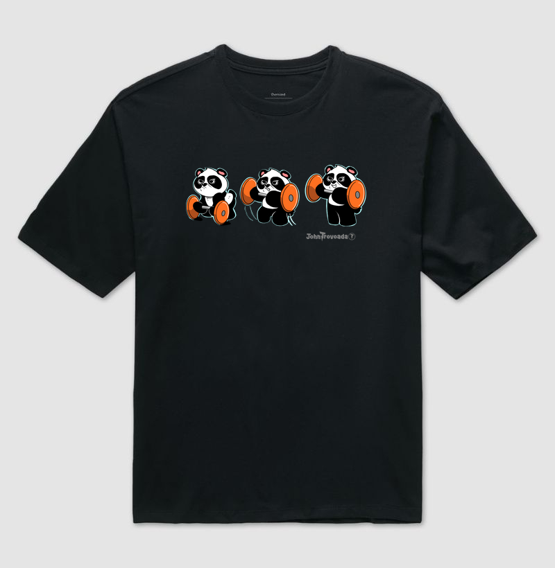 Oversized Panda Clean 
