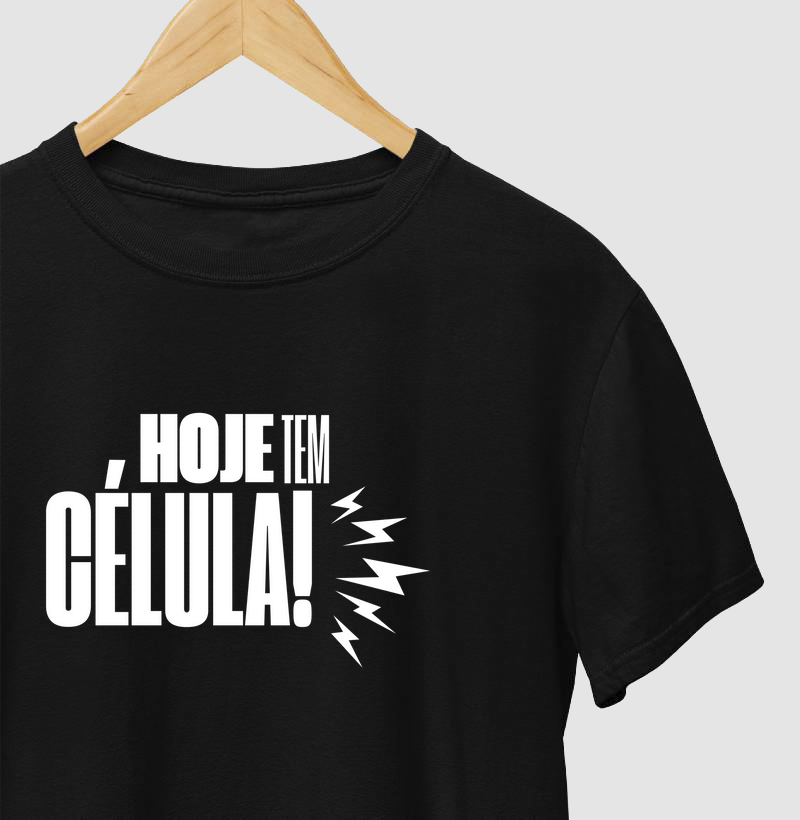 Camiseta Hoje Tem Célula White Illustration