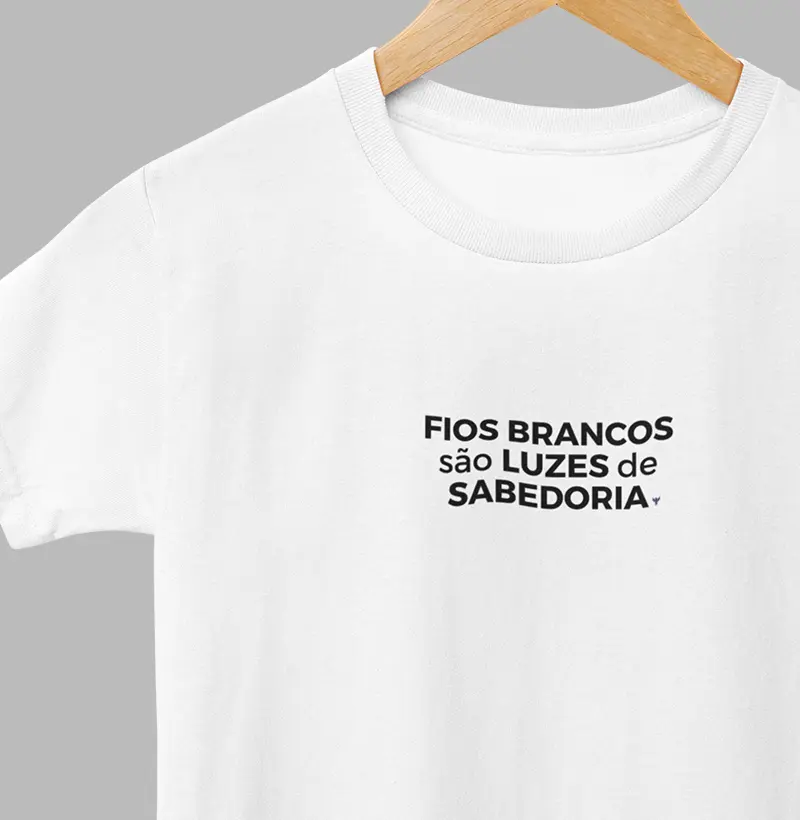 Fios brancos são luzes de sabedoria