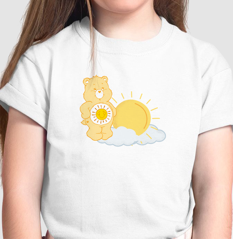 Camiseta Infantil Ursinhos Carinhosos