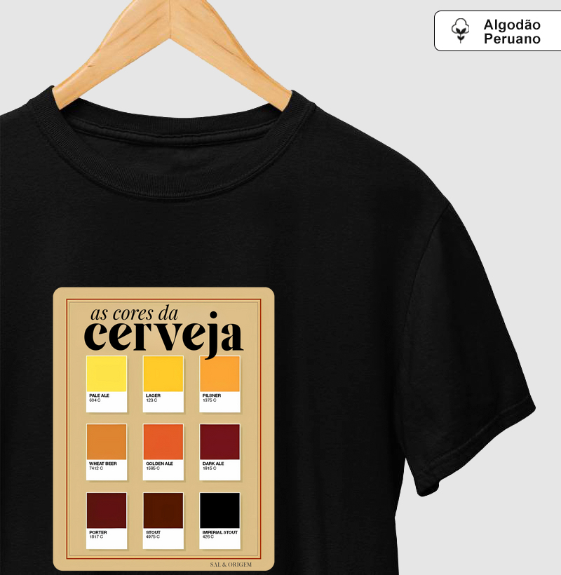 Cerveja tabela cores