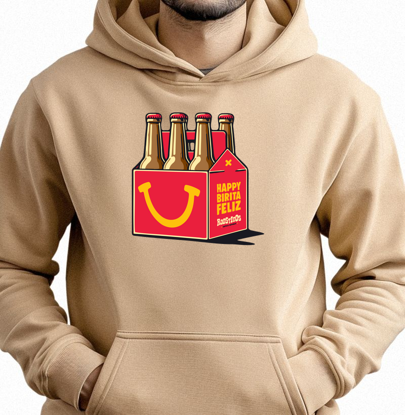 Hoodie Moletom Happy Birita Feliz