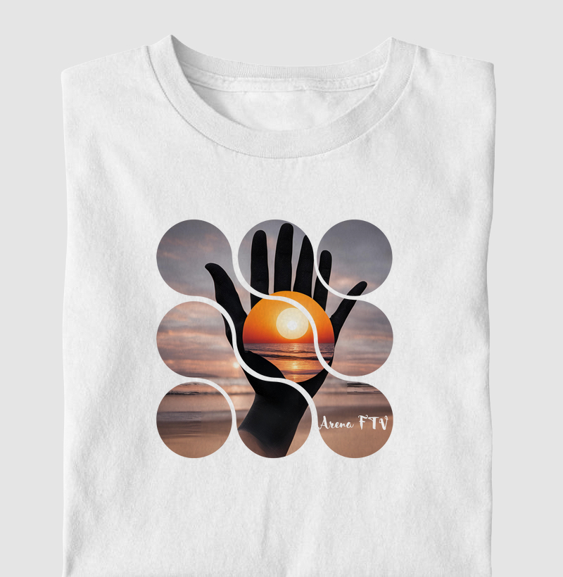 Camiseta pôr do sol 