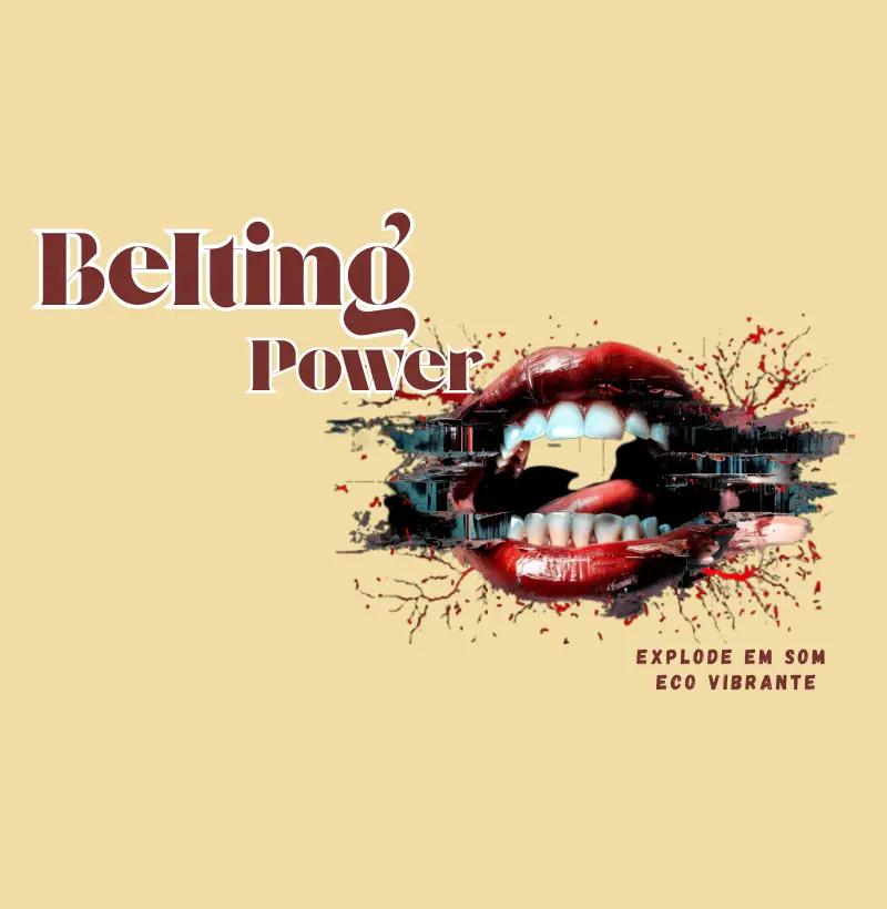 Camiseta Oversized - Belting Power