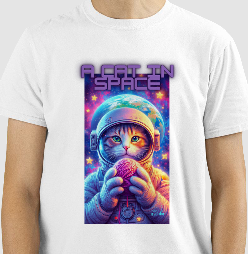 Um gato no espaço