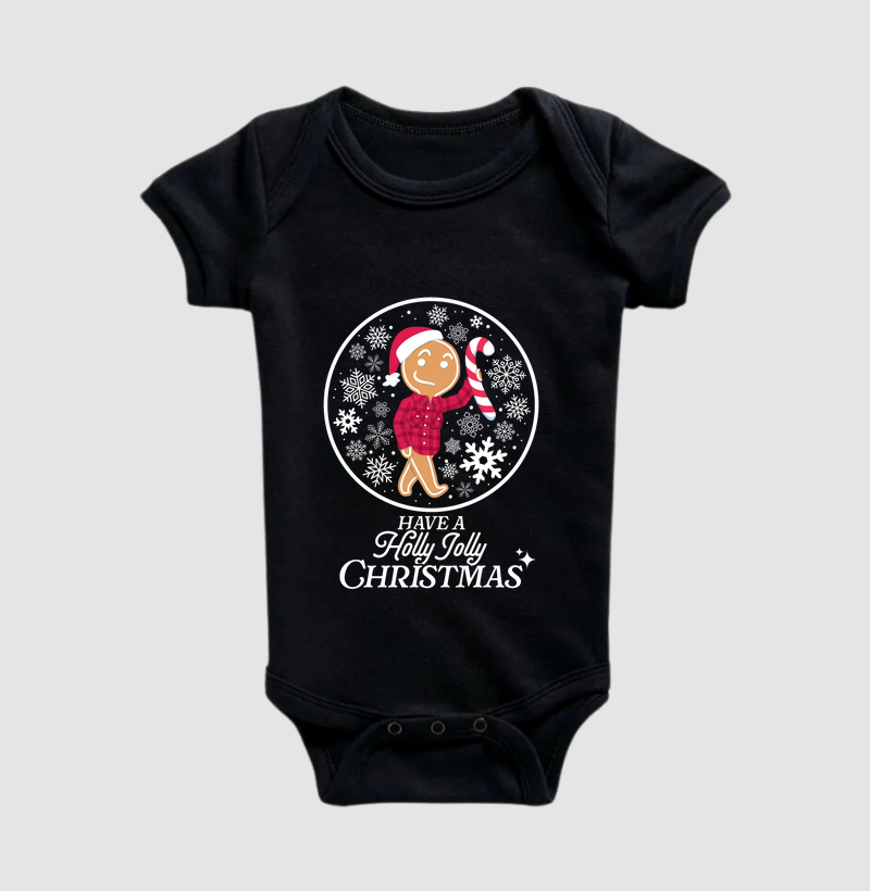 Body Infantil Natal Cookie 1
