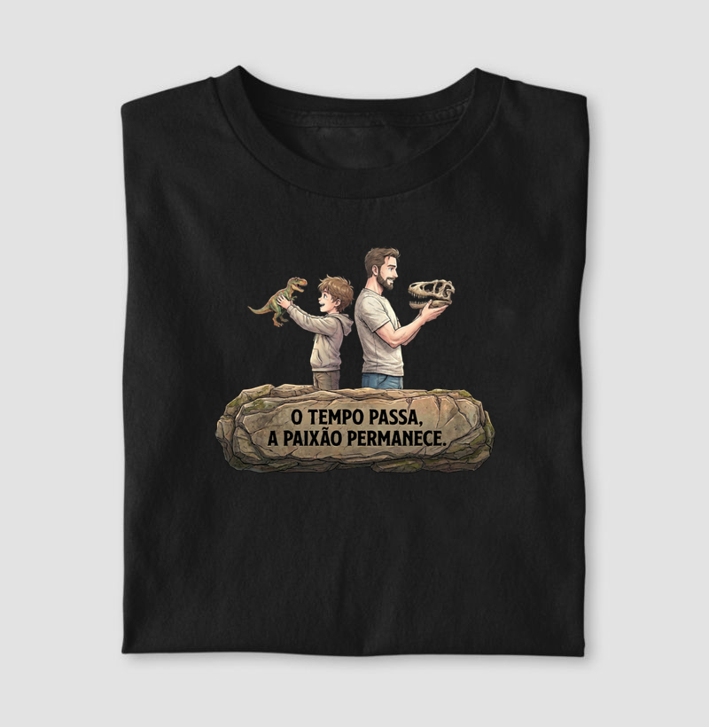 Camisa Algodão Estampada A Paixão Permanece Premium