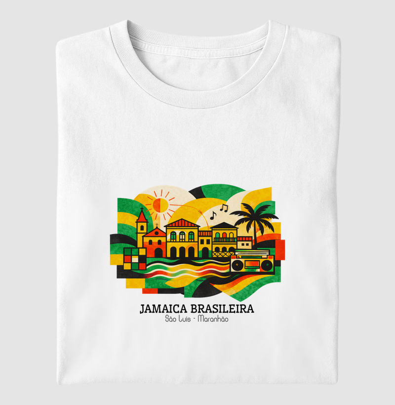 Camiseta Jamaica Brasileira - São Luís