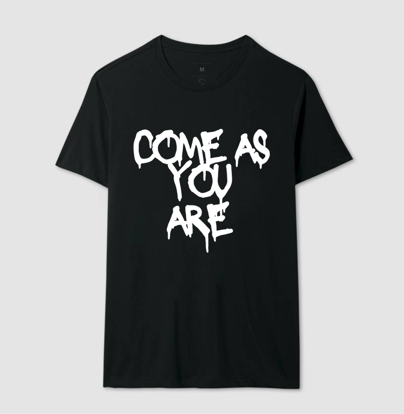 Camiseta Come as you are