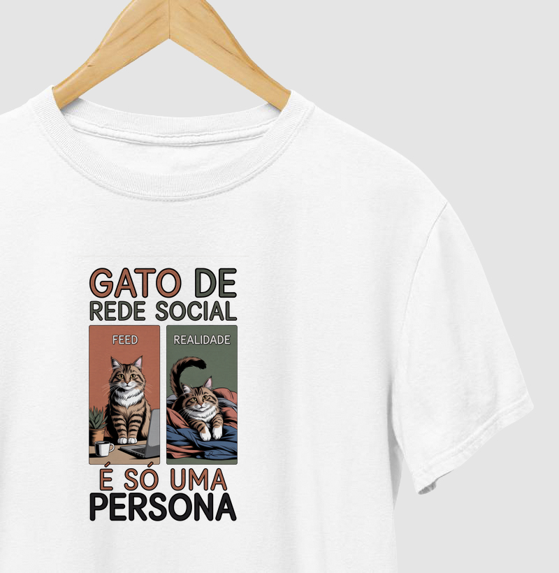 Gato de rede social é só uma persona