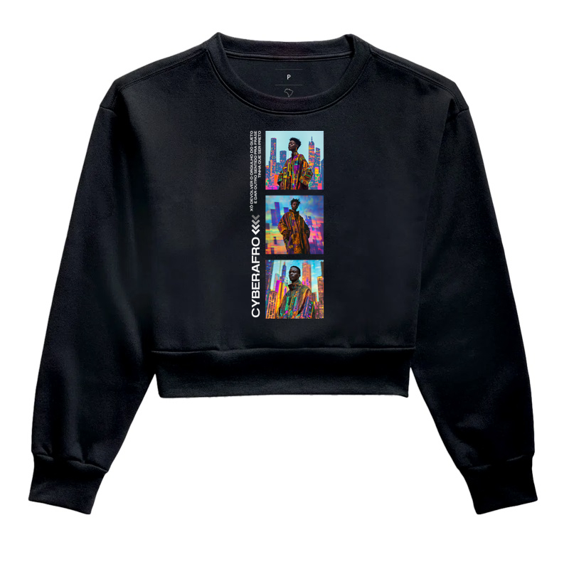 Cropped Moletom Cyber Models