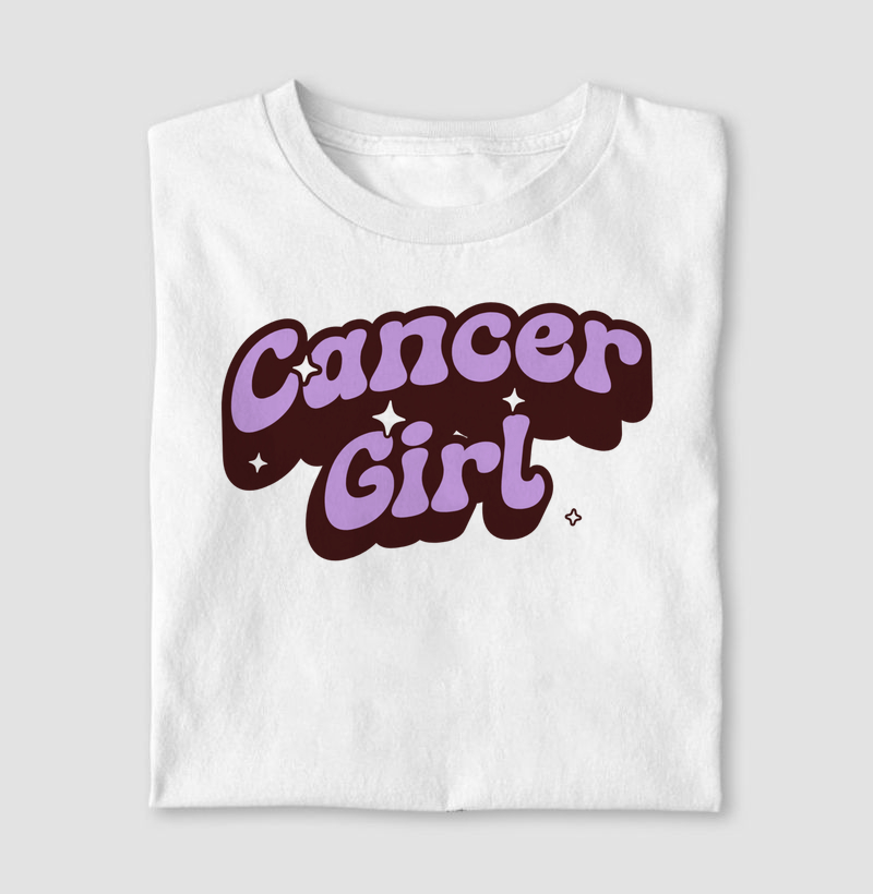 Camiseta Signos CÂNCER GIRL