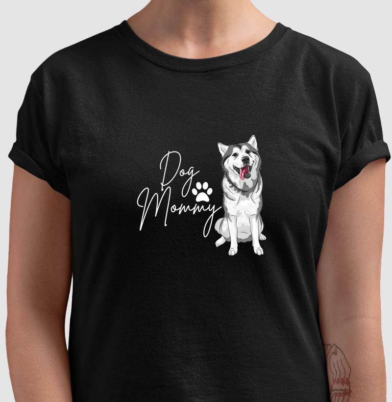 DOG MOMMY HUSKY 