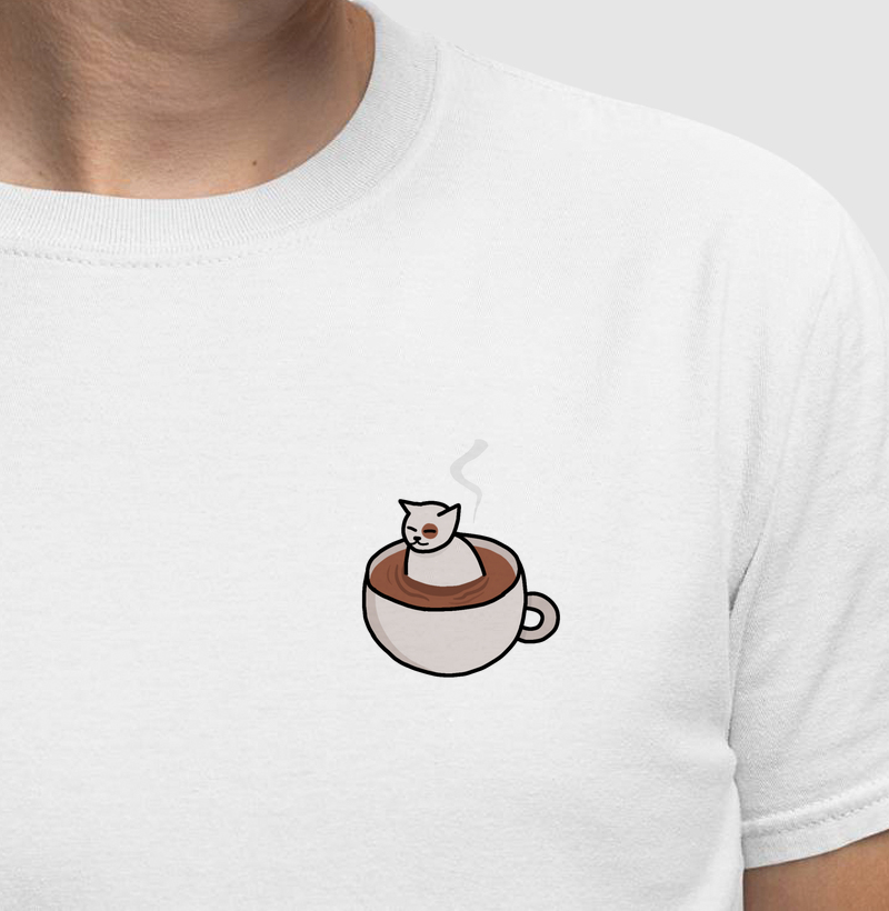 Foco. Força. Gatos. Café de Bolso