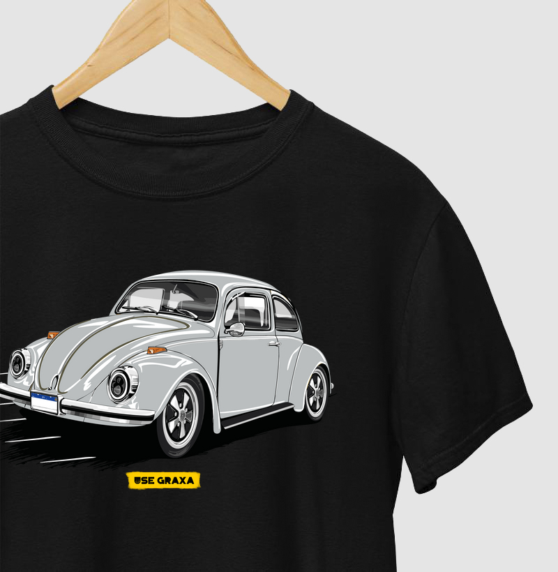 Fusca Cinza Prata