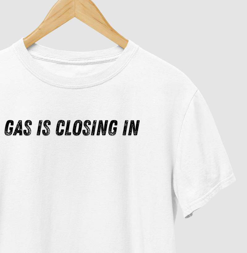 Gas is closing in