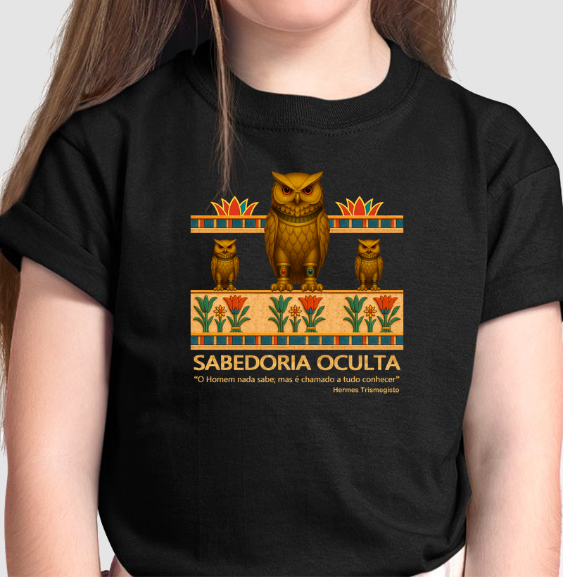 SKU 016 - Coruja Sabedoria Oculta (infantil)