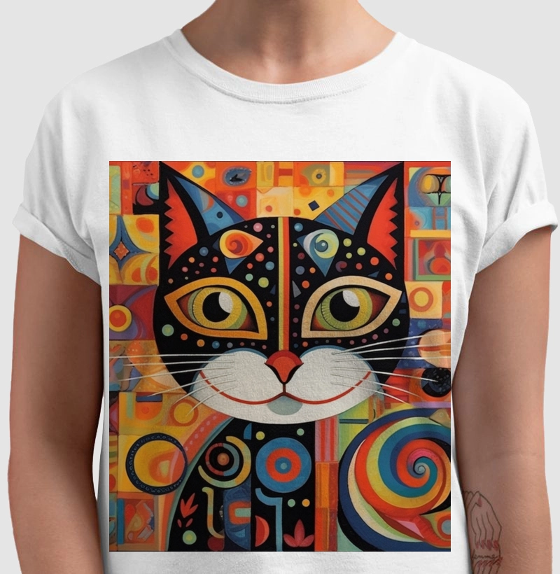 gato milhazes - arte
