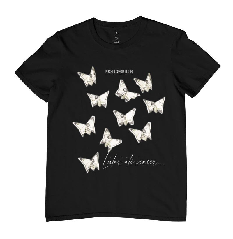 Camiseta Gamer Lutar até vencer