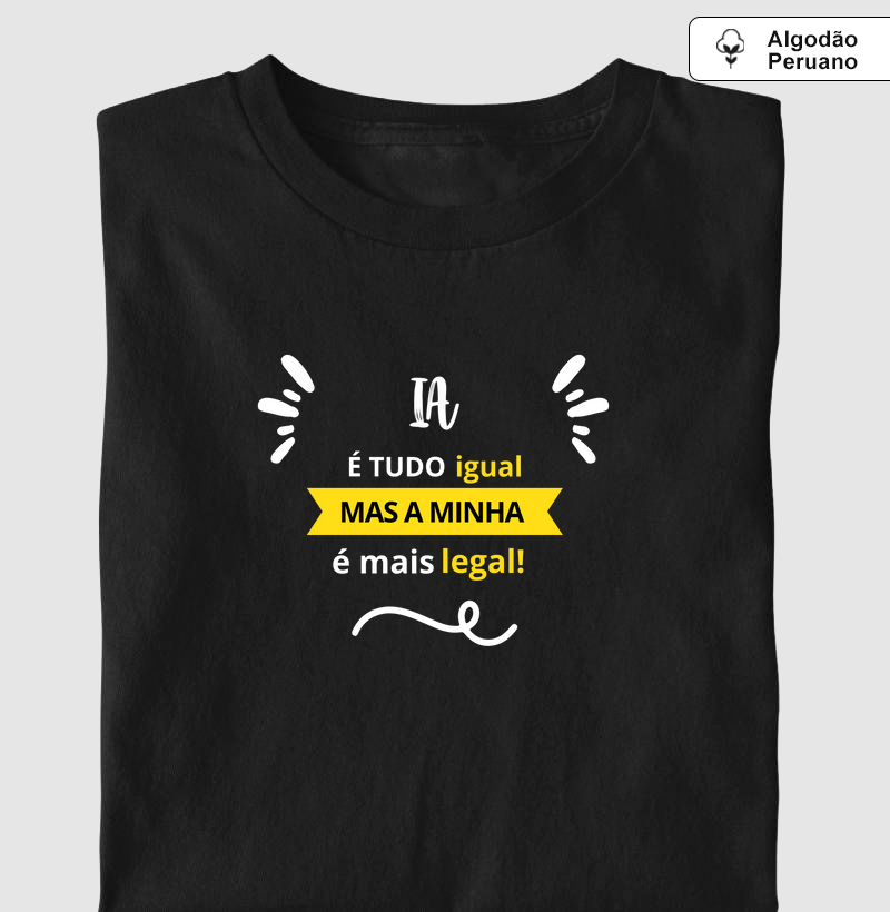 IA é tudo igual, mas a minha é mais legal