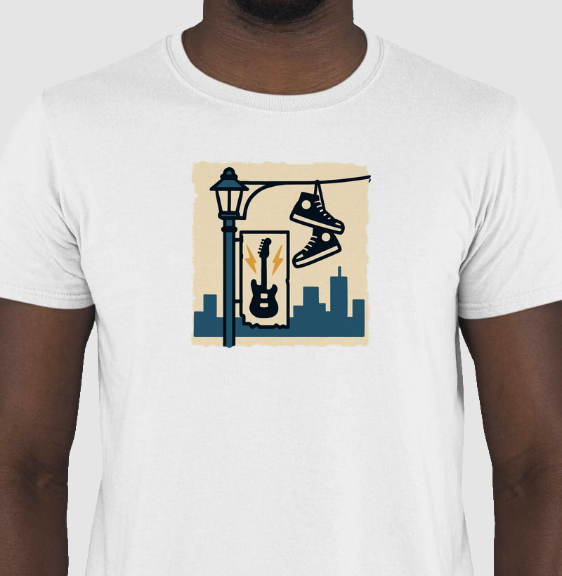 Camiseta Rock na Esquina | Posto80