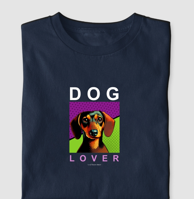 Camiseta Cachorro Salsicha - casual CS008DG02