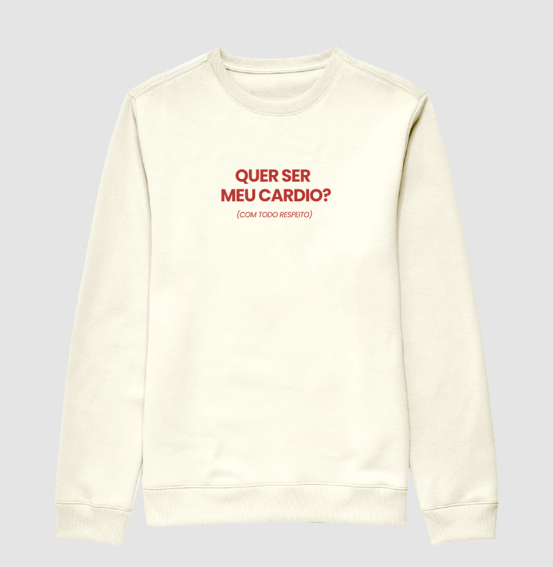 Quer ser o meu cardio?