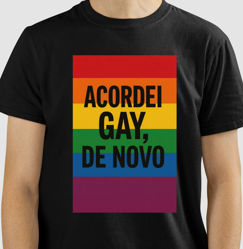 Acordei, de novo