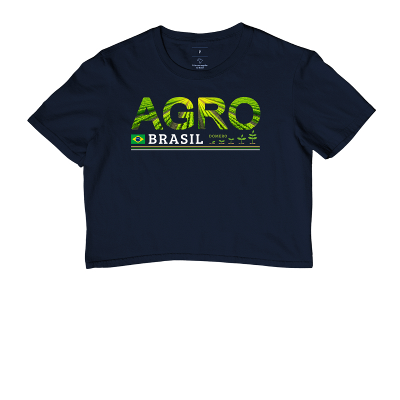 cropped Brasil agro azul