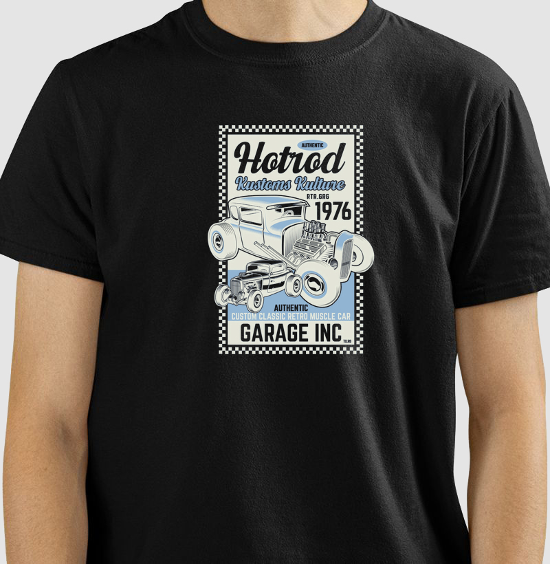 Authentic Hot Rod Kustoms Kulture  1976 (branco)