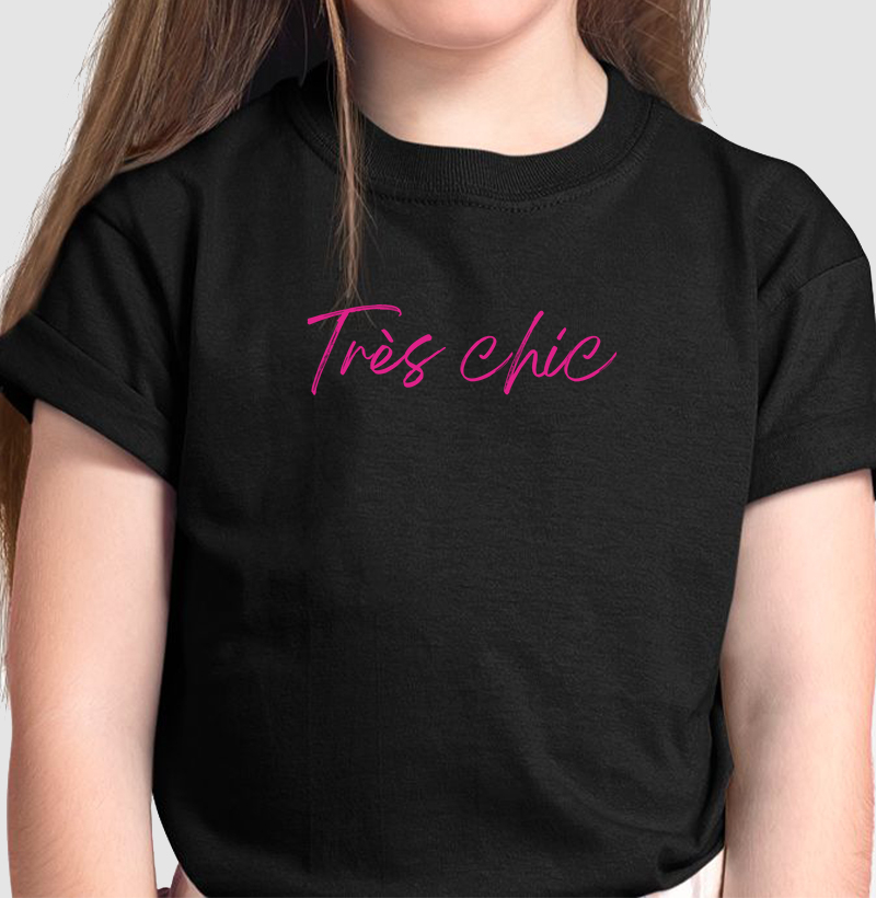 Camiseta Très chic