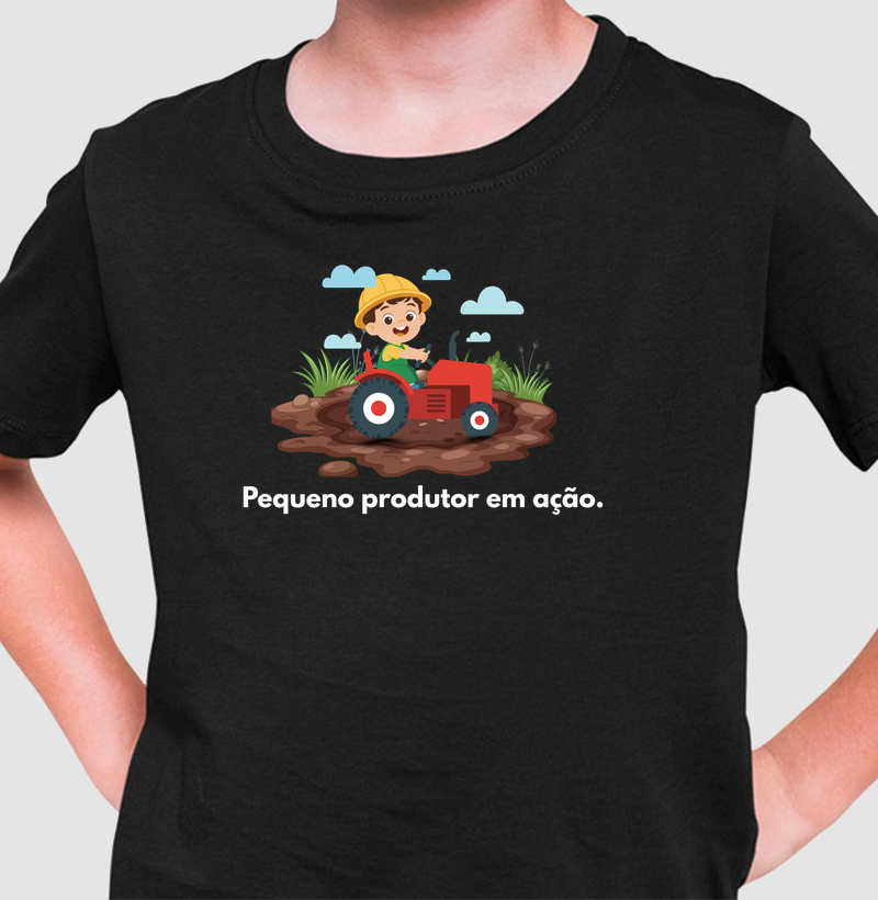 Pequeno produtor em ação 