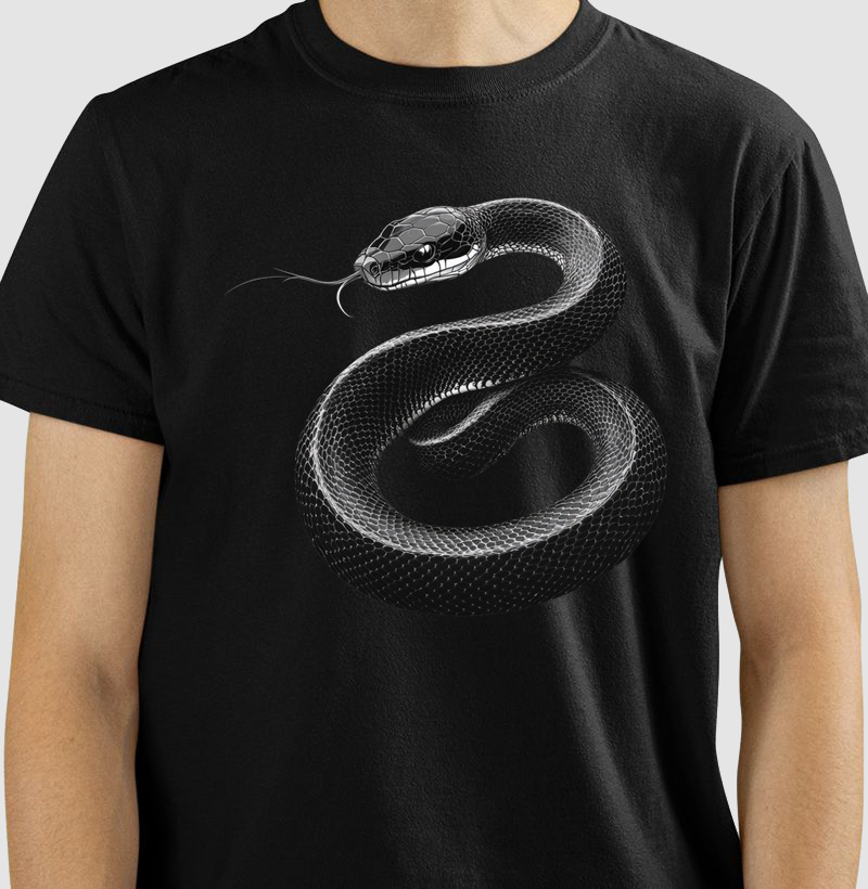 Camiseta Animal de Poder Cobra