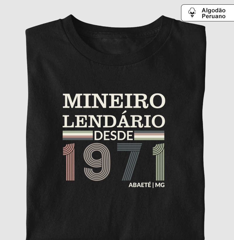 Mineiro Lendário desde 1971 | Para personalizar 👉ANTES DA COMPRA👈 chame no WhatsApp