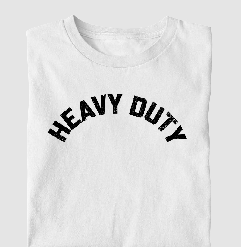 Camiseta Heavy Duty