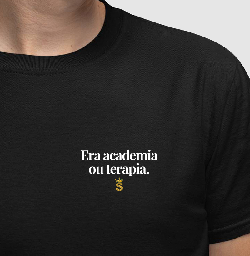 Era academia ou terapia - bolso