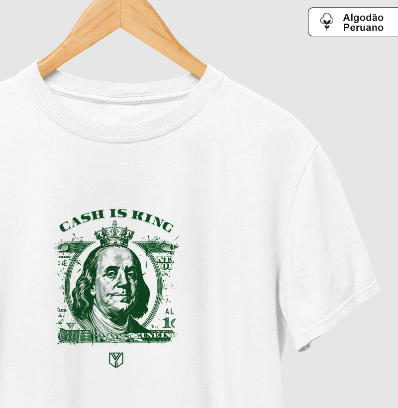 Cash is King - Illustrated - Algodão Peruano