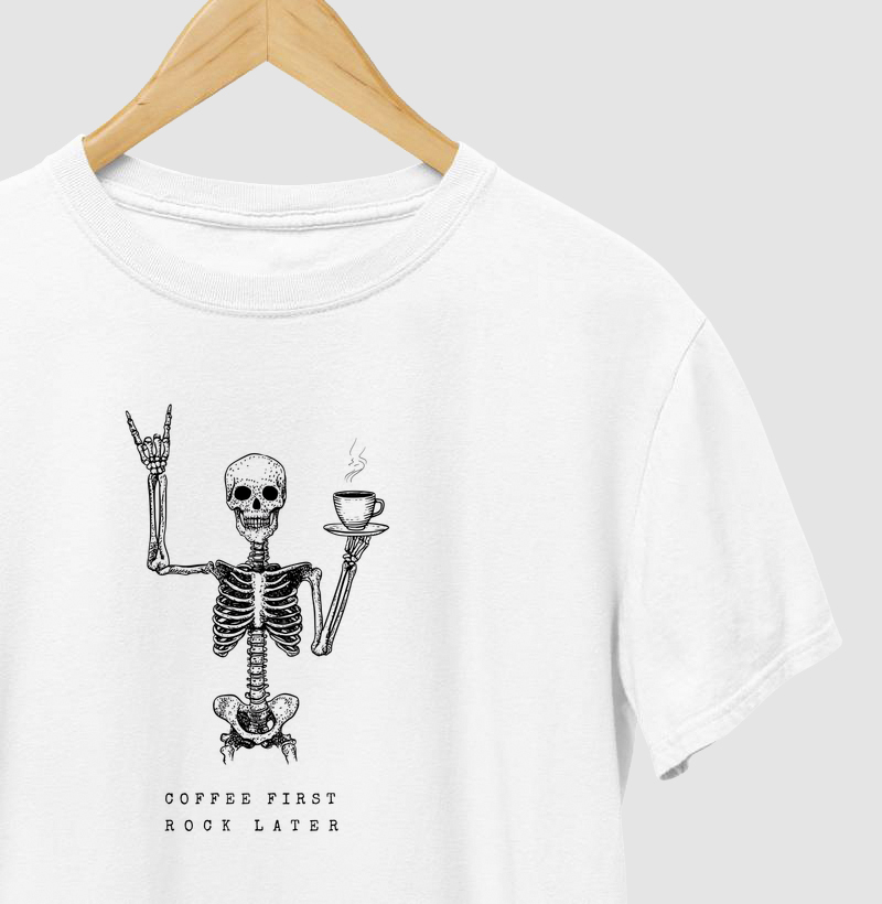 Coffee First. Rock Later.