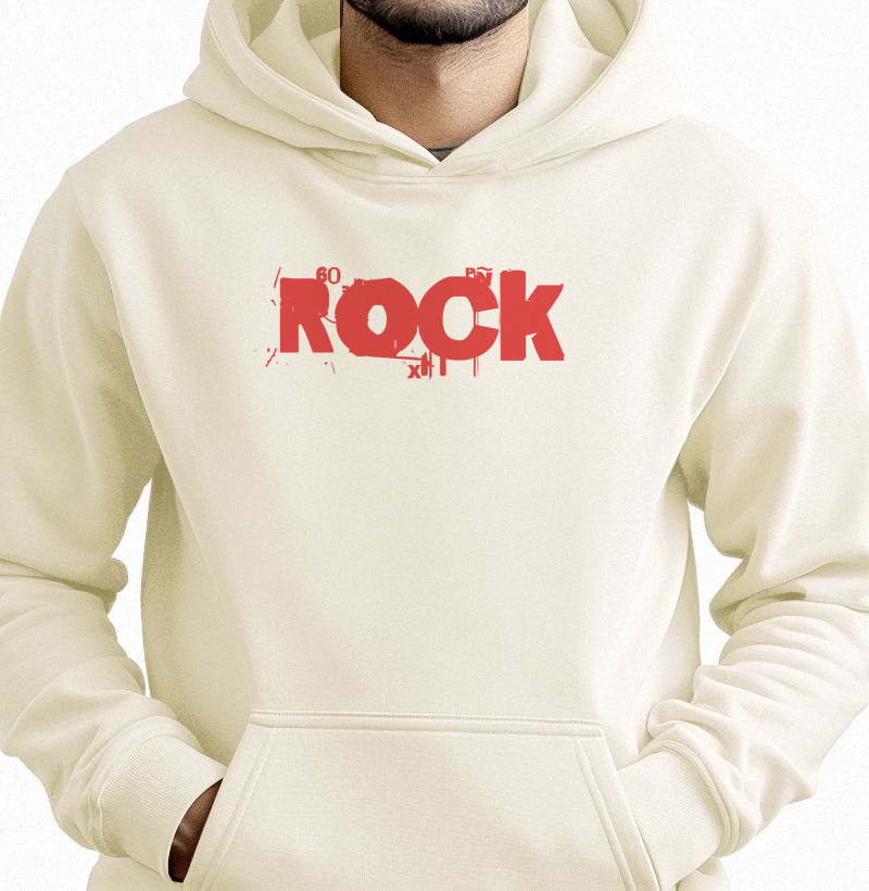 Rock 60: Moletom com Bolso - Sua Paixão pelo Rock em Evidência