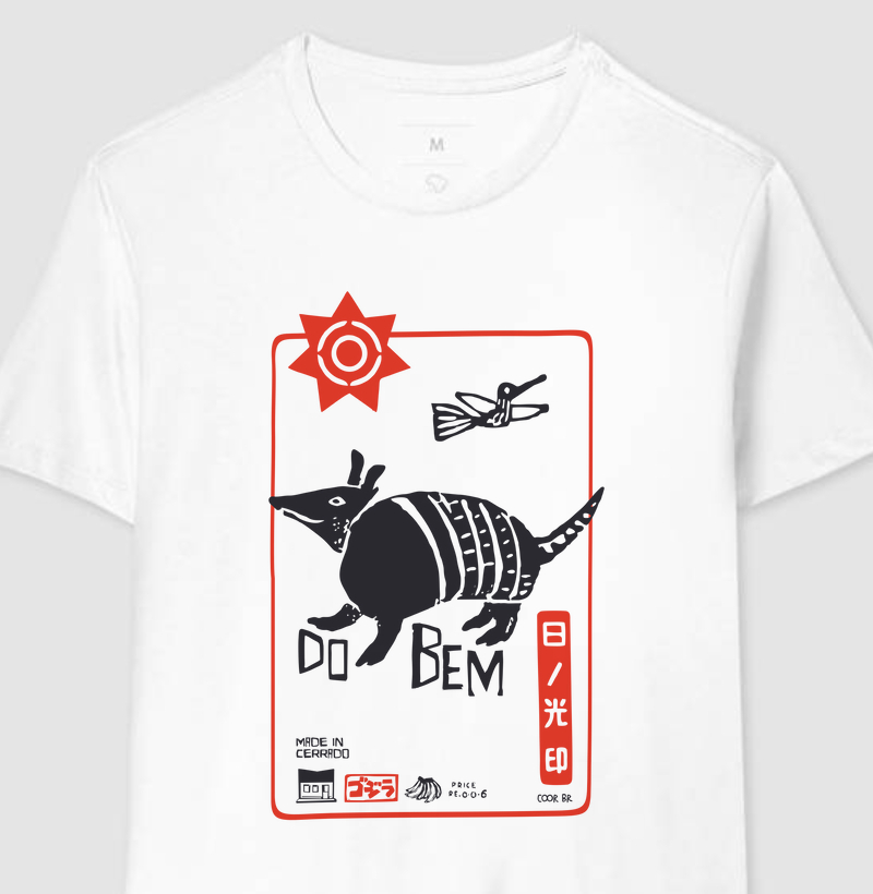 Camiseta Tatu do Bem