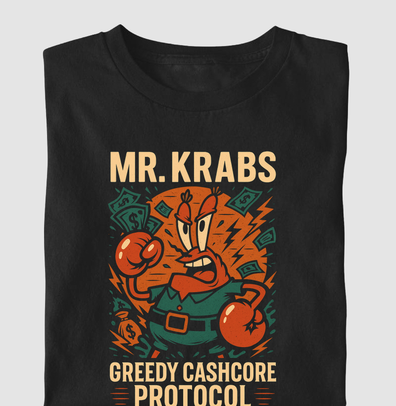 Mr Krabs Greedy Cashcore Ultra Manga Collection