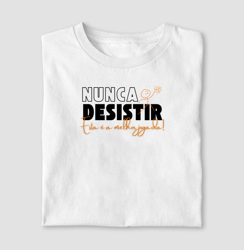 Nunca desistir