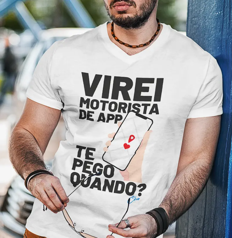 Virei motorista de App, by CHO