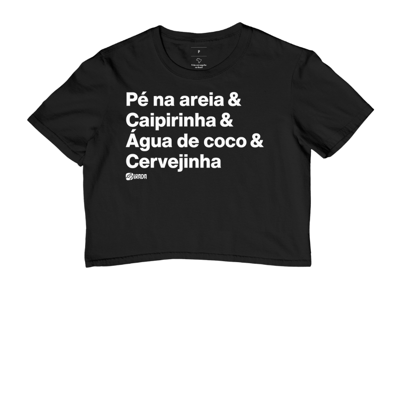 Pé na areia, Caipirinha, Água de coco, Cervejinha