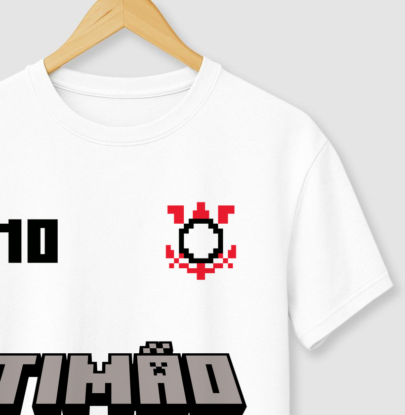 Camiseta - Minecraft Timão