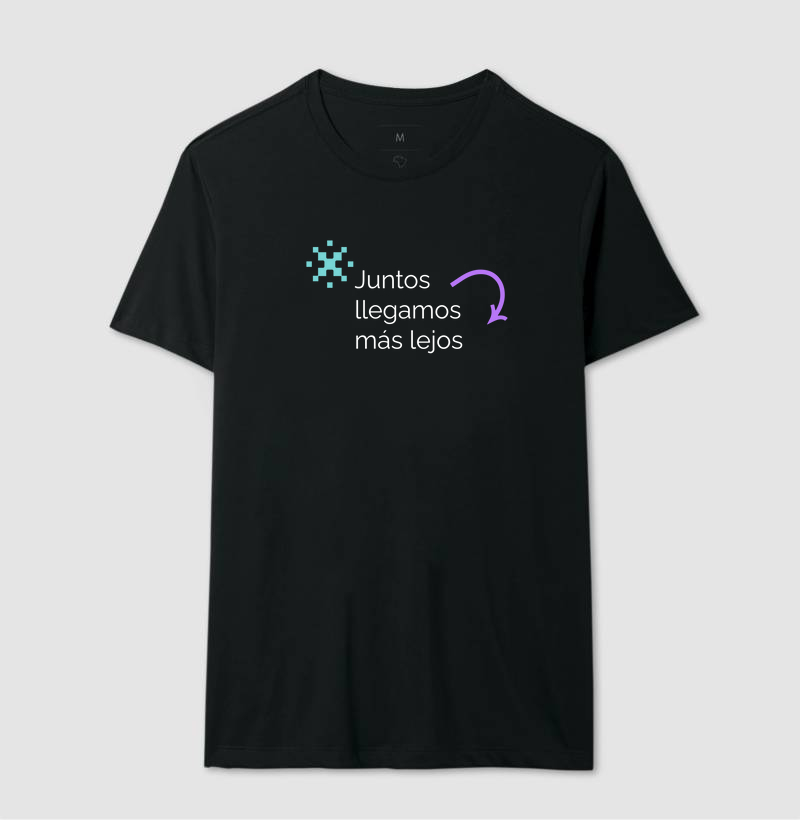 Camiseta Juntos llegamos Más Lejos