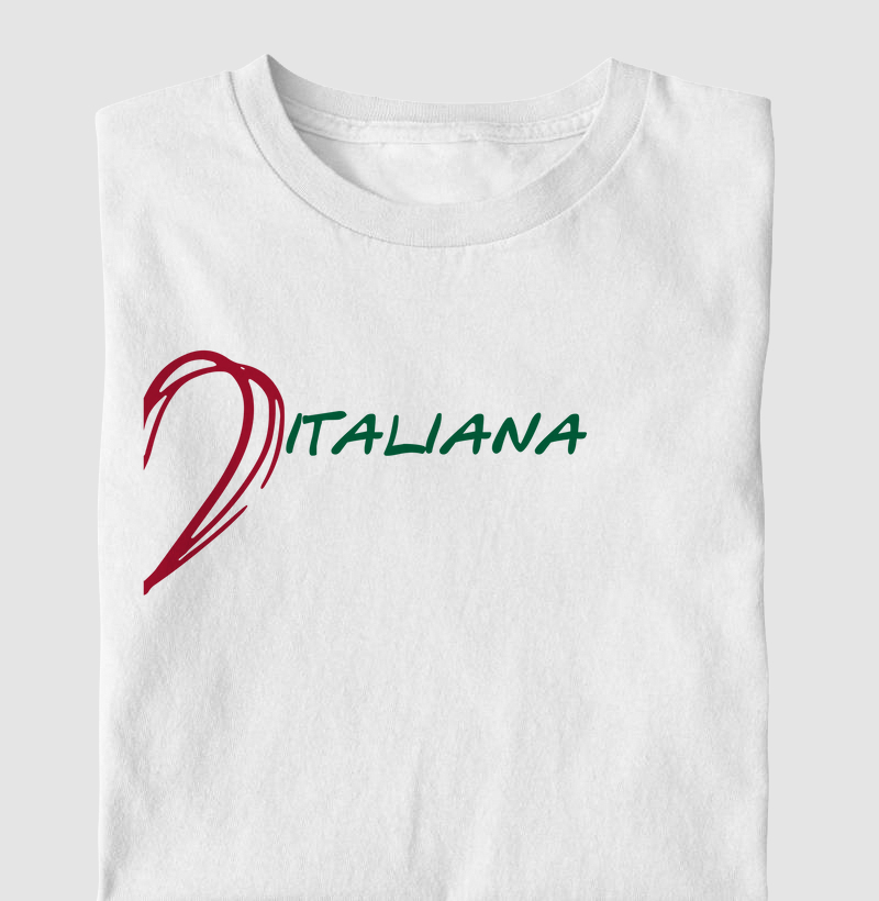 Coração Lado Esquerdo Italiana
